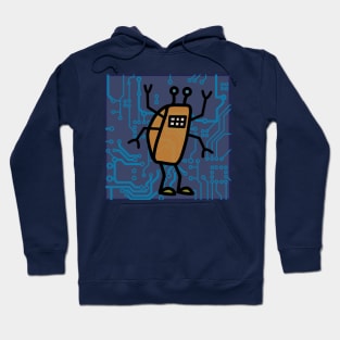 Bug in the System (blue) Hoodie